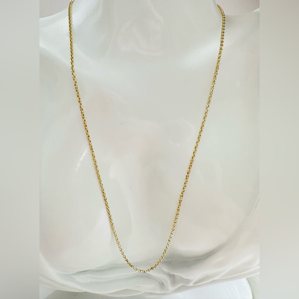 Dainty Box Chain.  💛 Real 18 Karat(18k) Solid Gold Jewelry